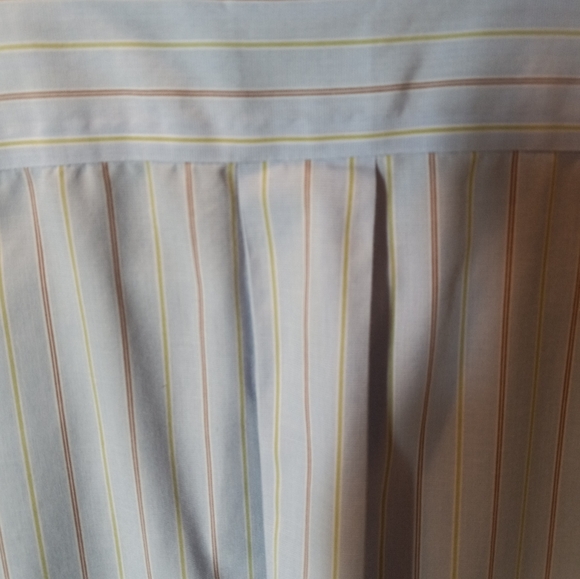 Brooks Brothers Slim Fit Blue 1/2-36 Button Down Front Pocket Long Sleeves Shirt - Picture 2 of 7